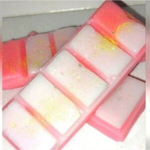hand crafted Pink Persuasion wax melt bar 1pc limited edition